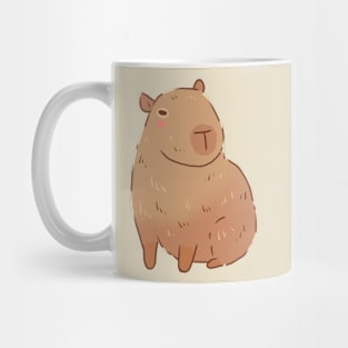 Capybara illustration Mug